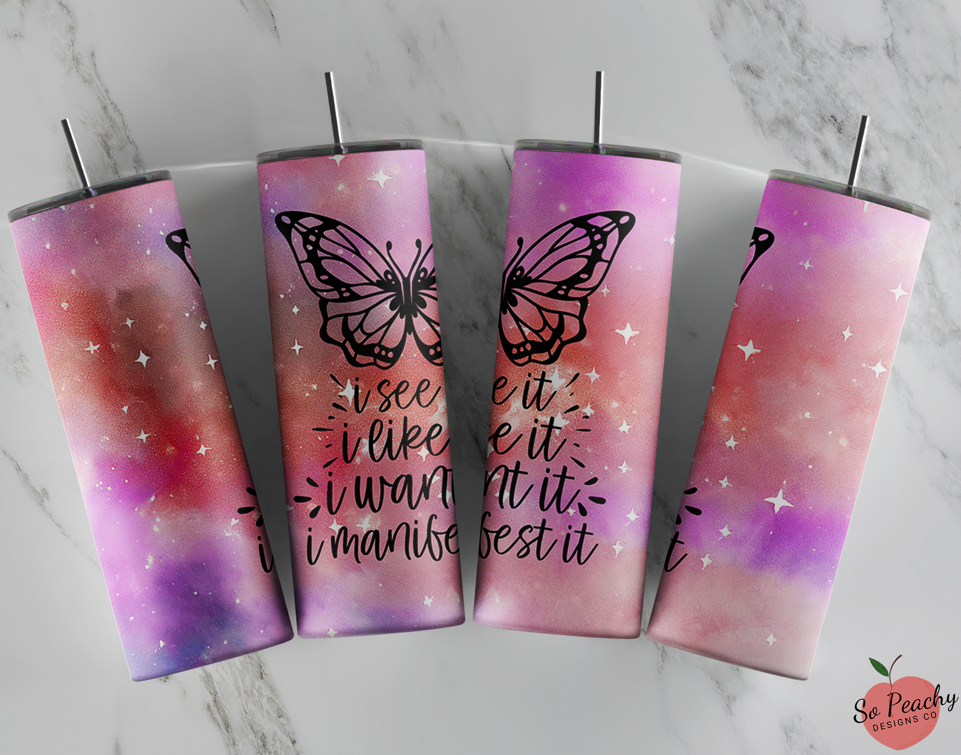 Motivational Tumbler - Manifest It