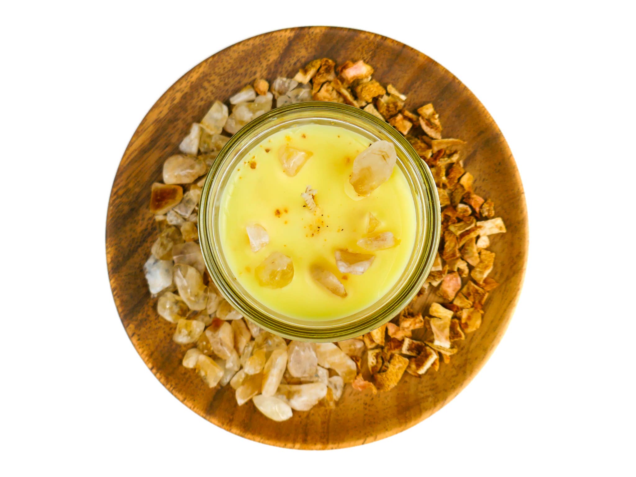 Crystal & Herb Candle - Citrine