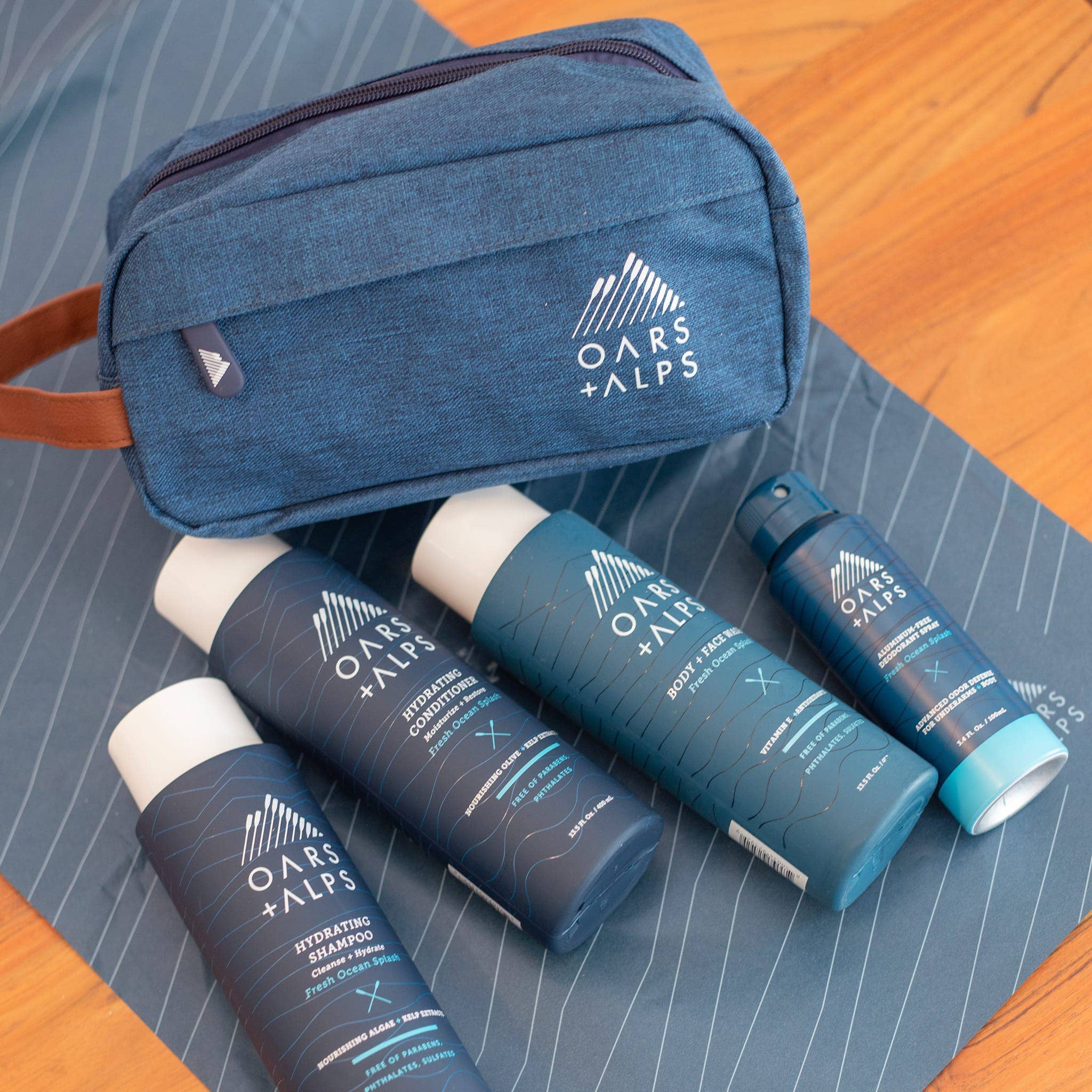 Fresh Wash Kit Men's Travel Ready Gift Set