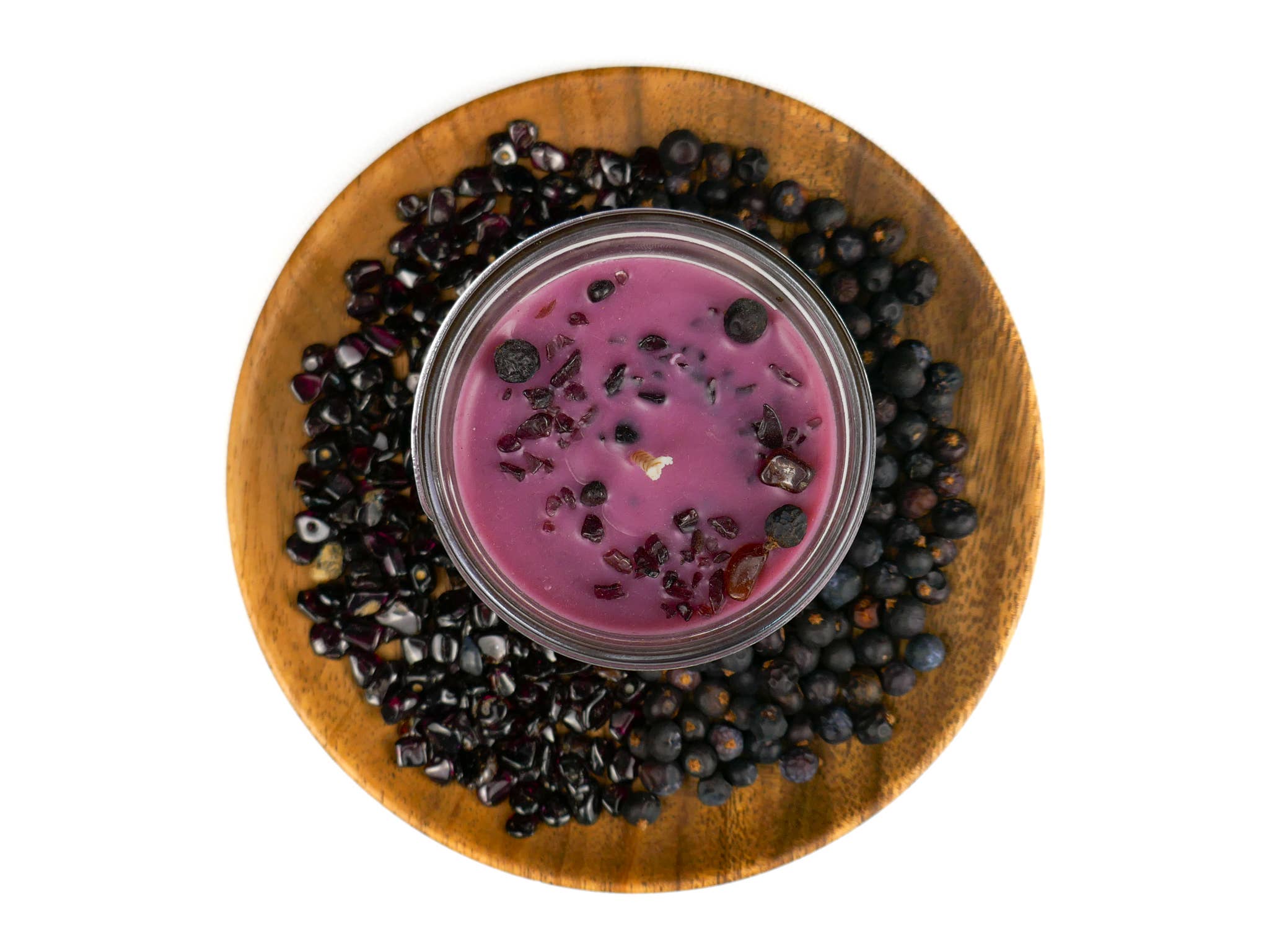 Crystal & Herb Candle - Garnet