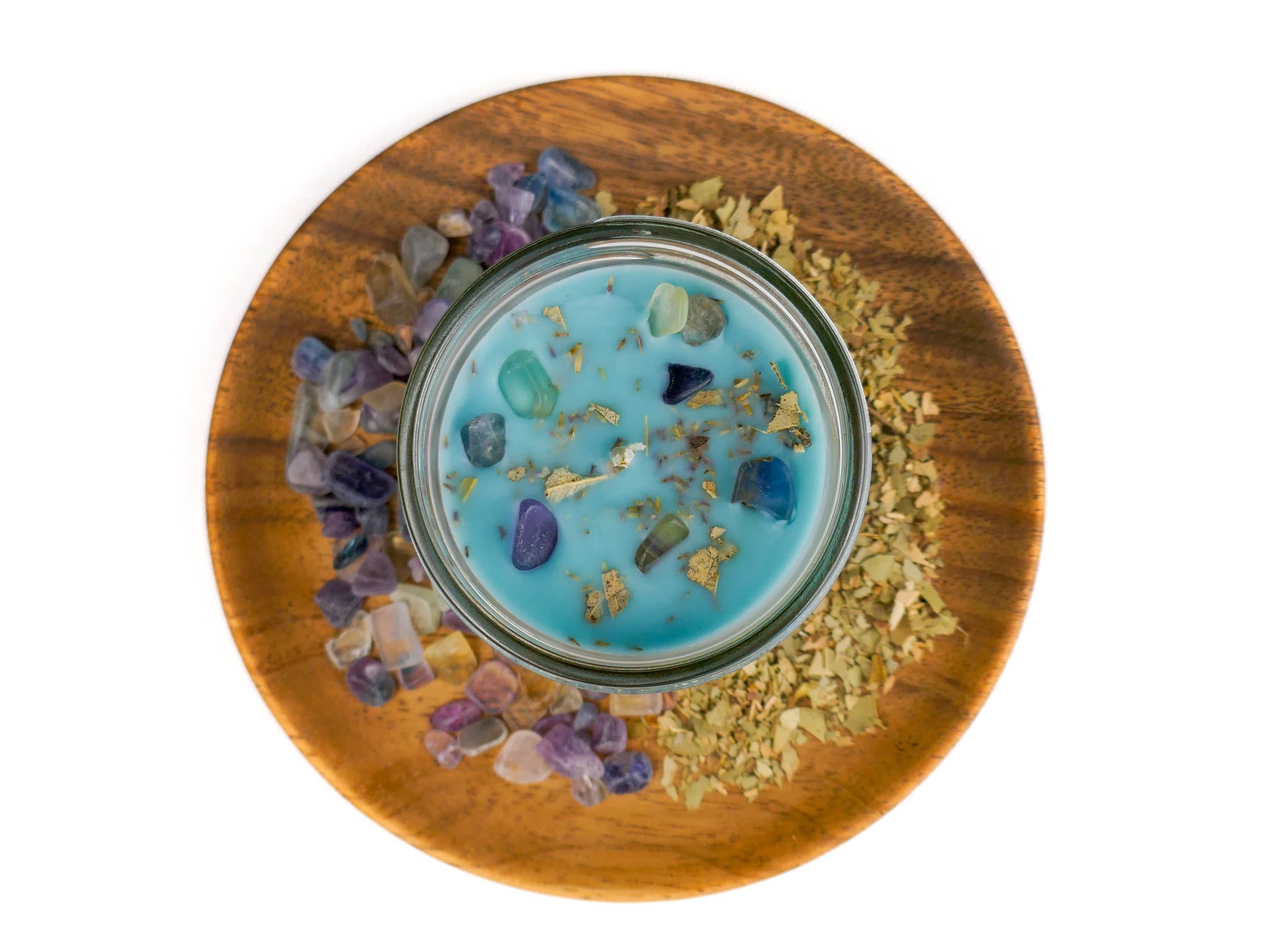 Crystal & Herb Candle - Fluorite