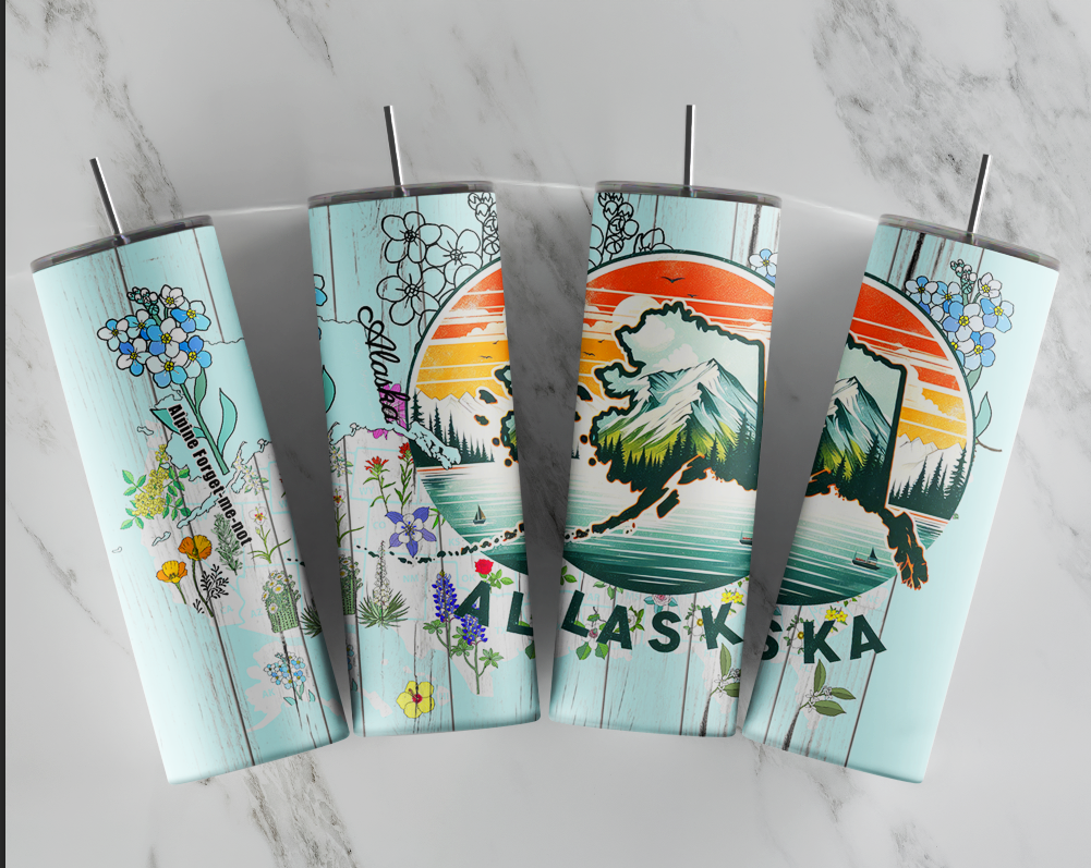 Alaska Tumbler - Alpine Forget-Me-Not