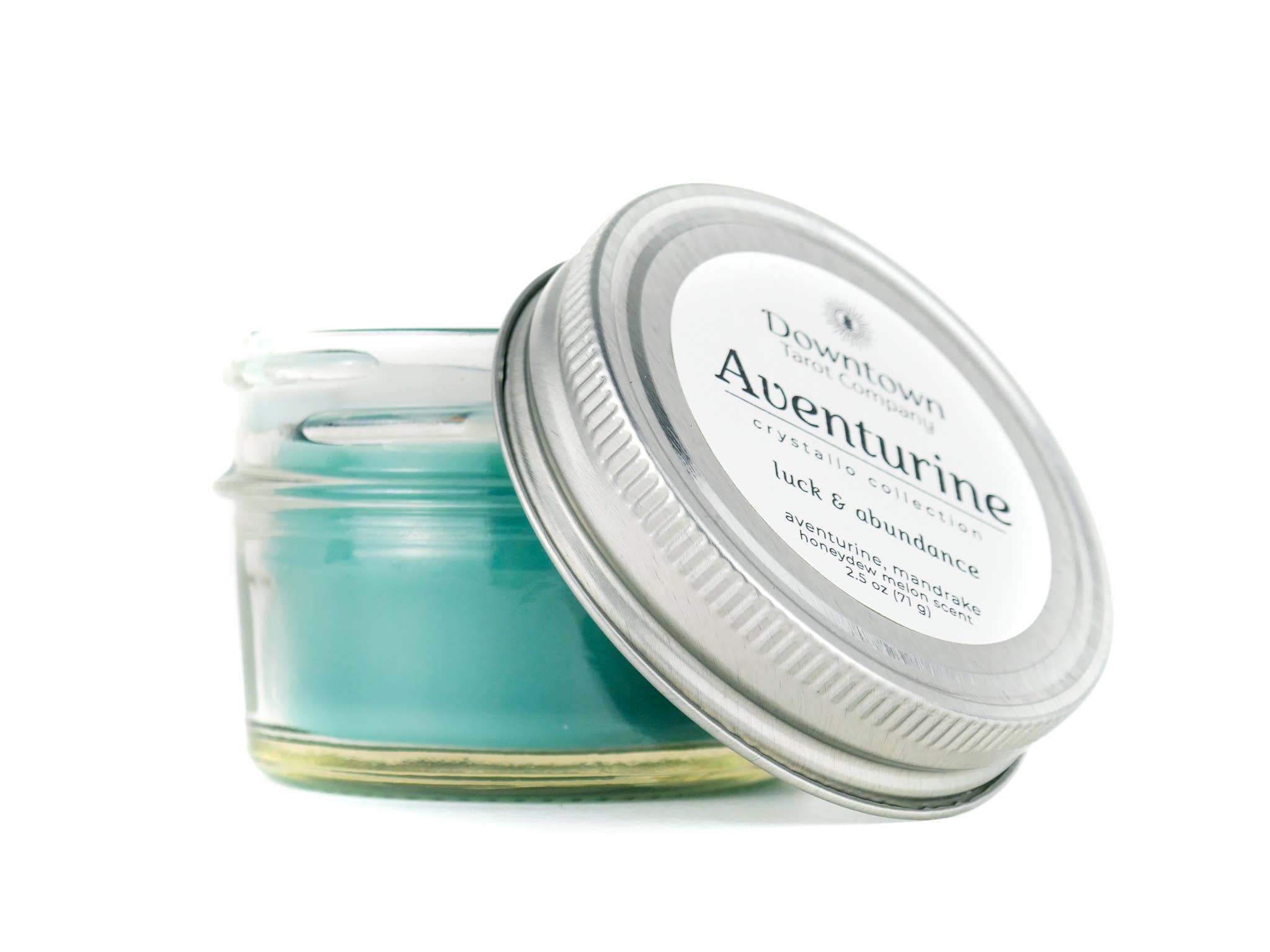 Crystal & Herb Candle - Aventurine
