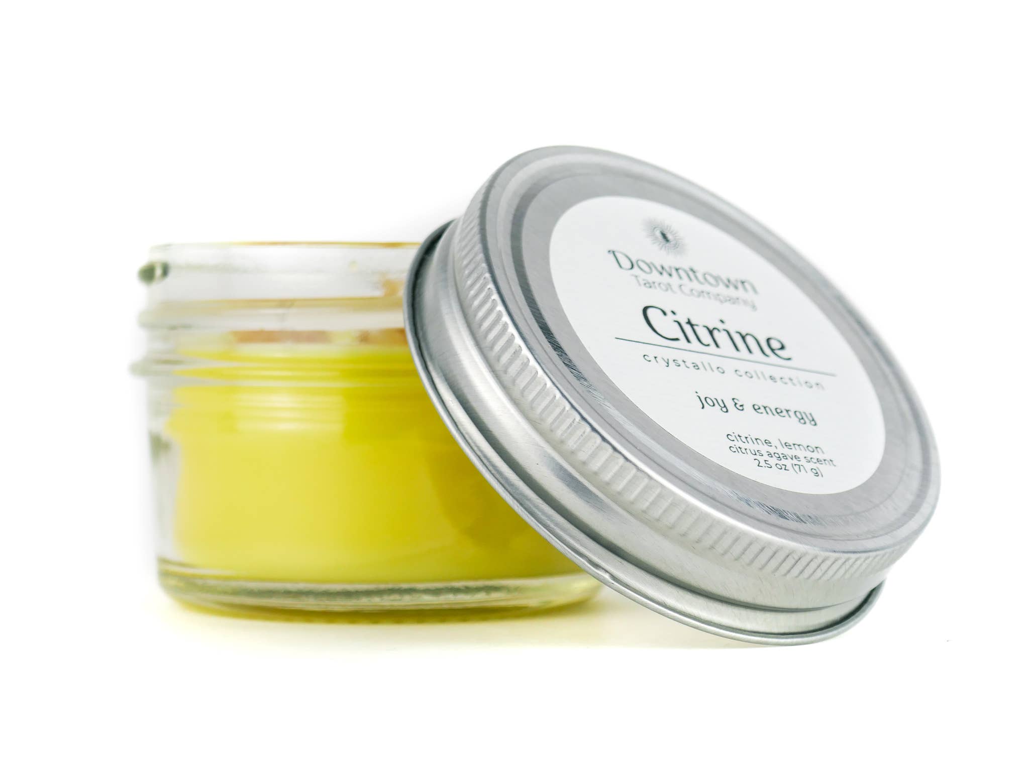 Crystal & Herb Candle - Citrine
