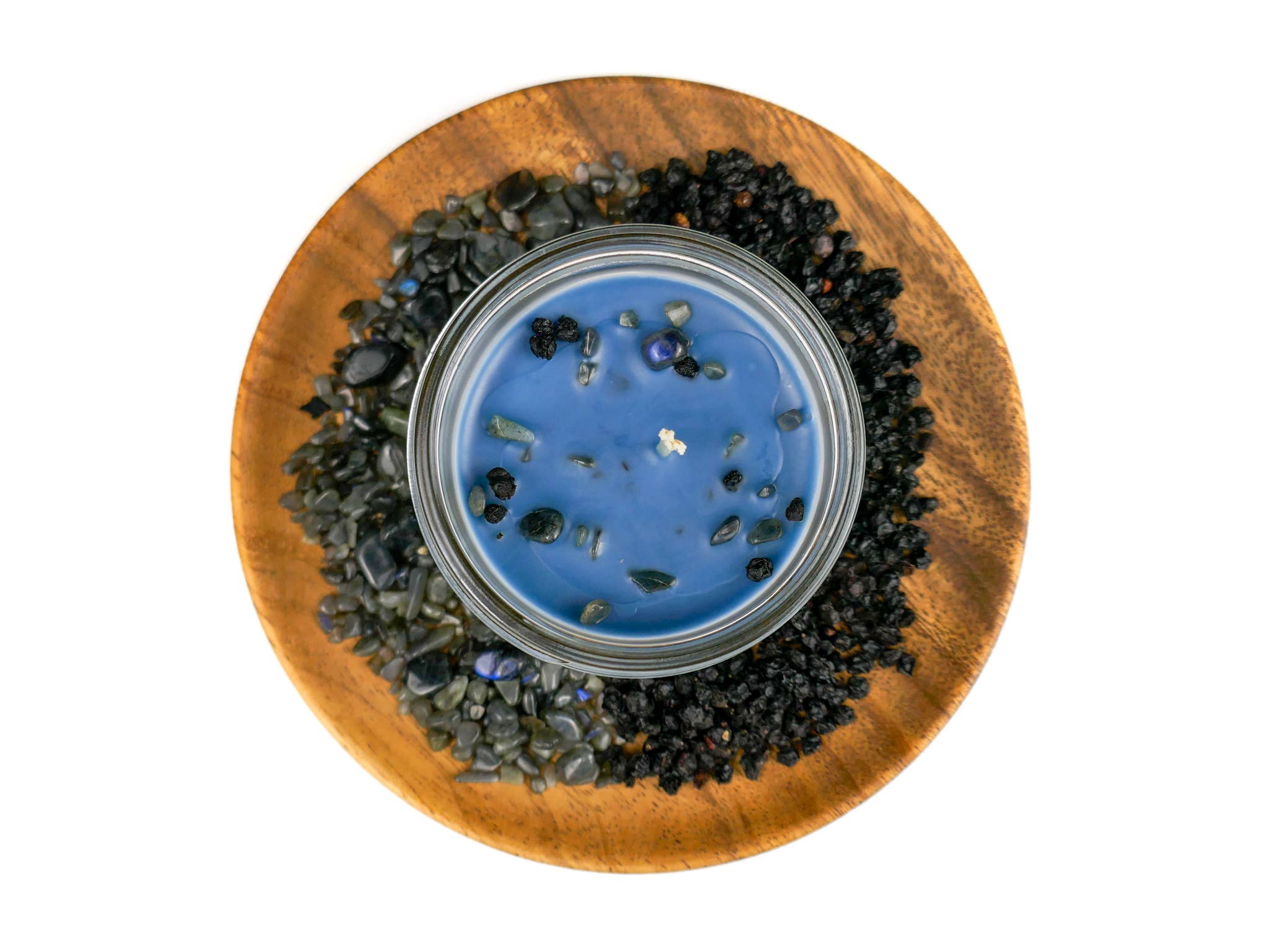 Crystal & Herb Candle - Labradorite