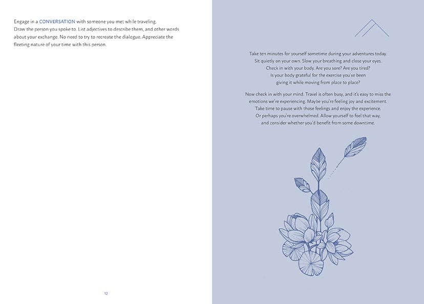 The Mindful Traveler Journal