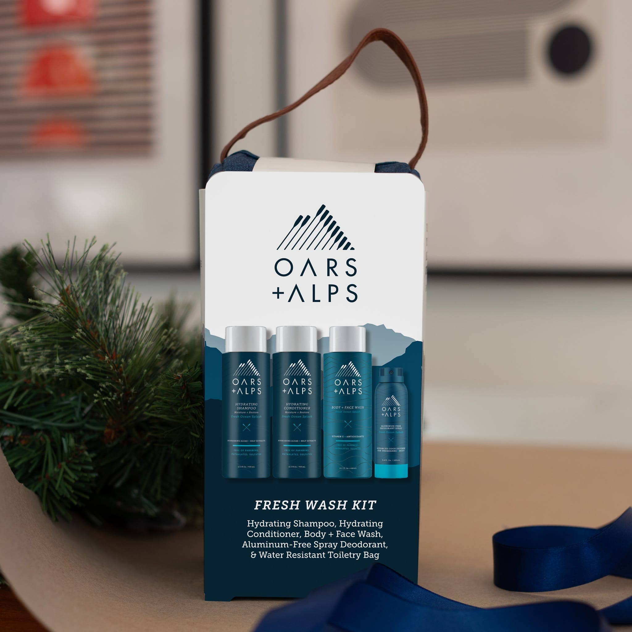 Fresh Wash Kit Men's Travel Ready Gift Set